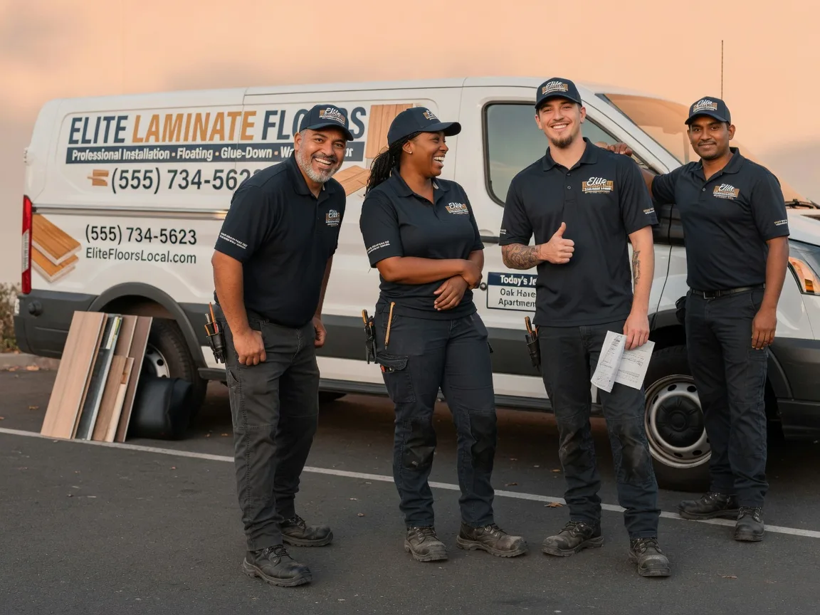 Laminate flooring installation company in Cross Plains, TX